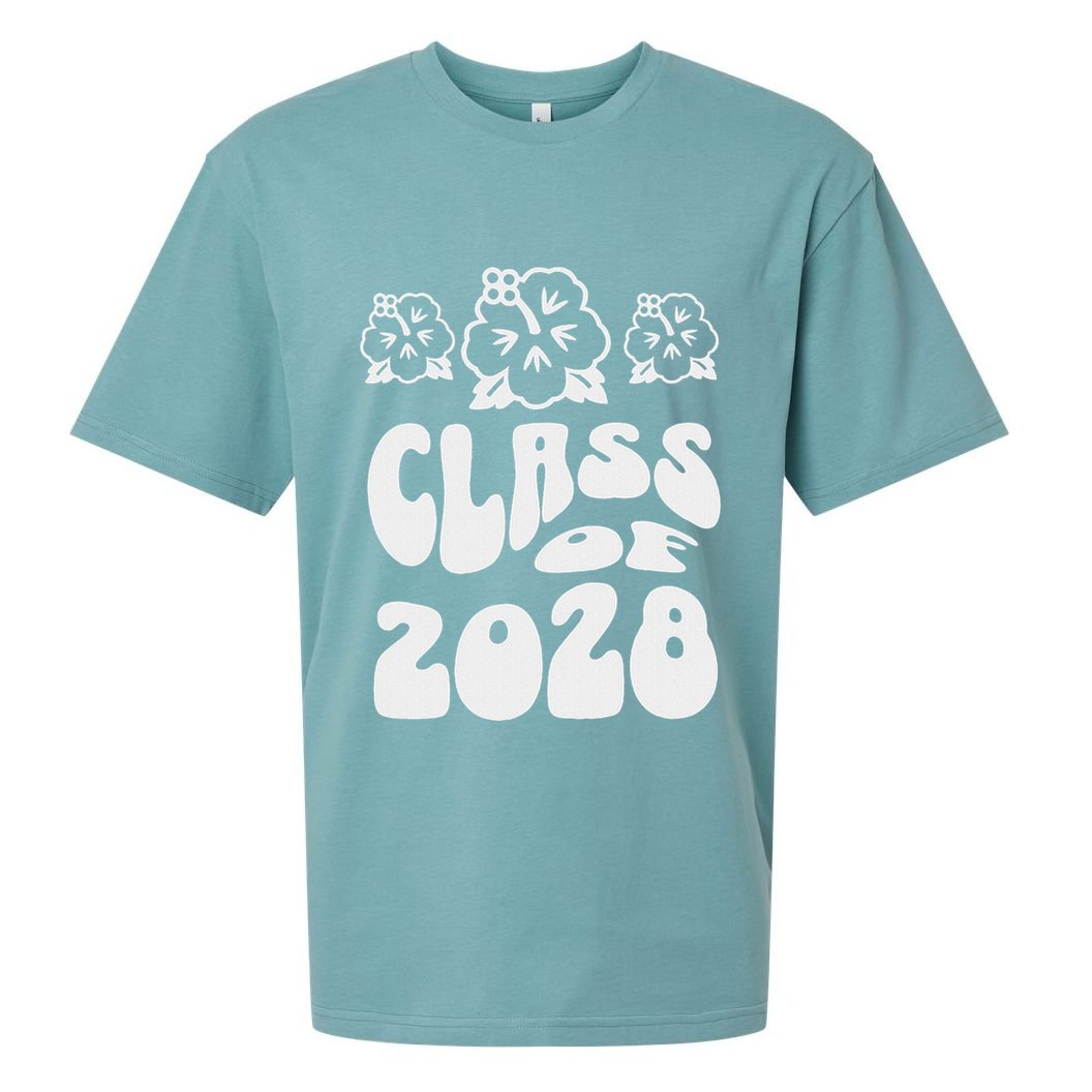 Class Of 2028 Kindergarten Sueded Cloud Jersey T-Shirt