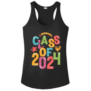 Class Of 2024 Celebration Graphic Ladies PosiCharge Competitor Racerback Tank