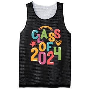 Class Of 2024 Celebration Graphic Mesh Reversible Basketball Jersey Tank