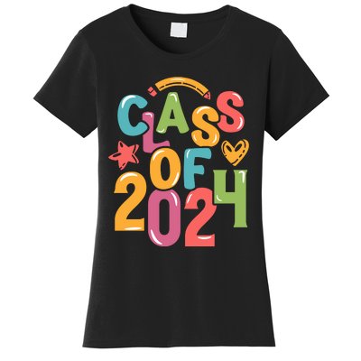 Class Of 2024 Celebration Graphic Women's T-Shirt