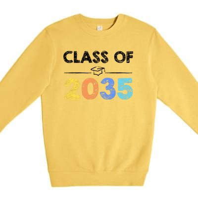 Class Of 2035 Future Graduate Premium Crewneck Sweatshirt