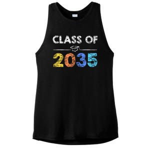 Class Of 2035 Future Graduate Ladies PosiCharge Tri-Blend Wicking Tank