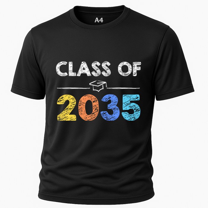 Class Of 2035 Future Graduate Cooling Performance Crew T-Shirt