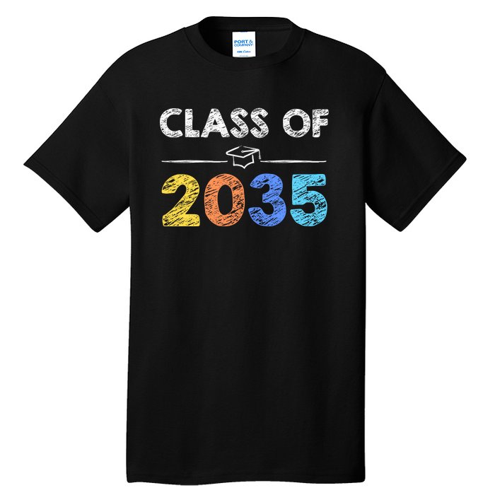 Class Of 2035 Future Graduate Tall T-Shirt