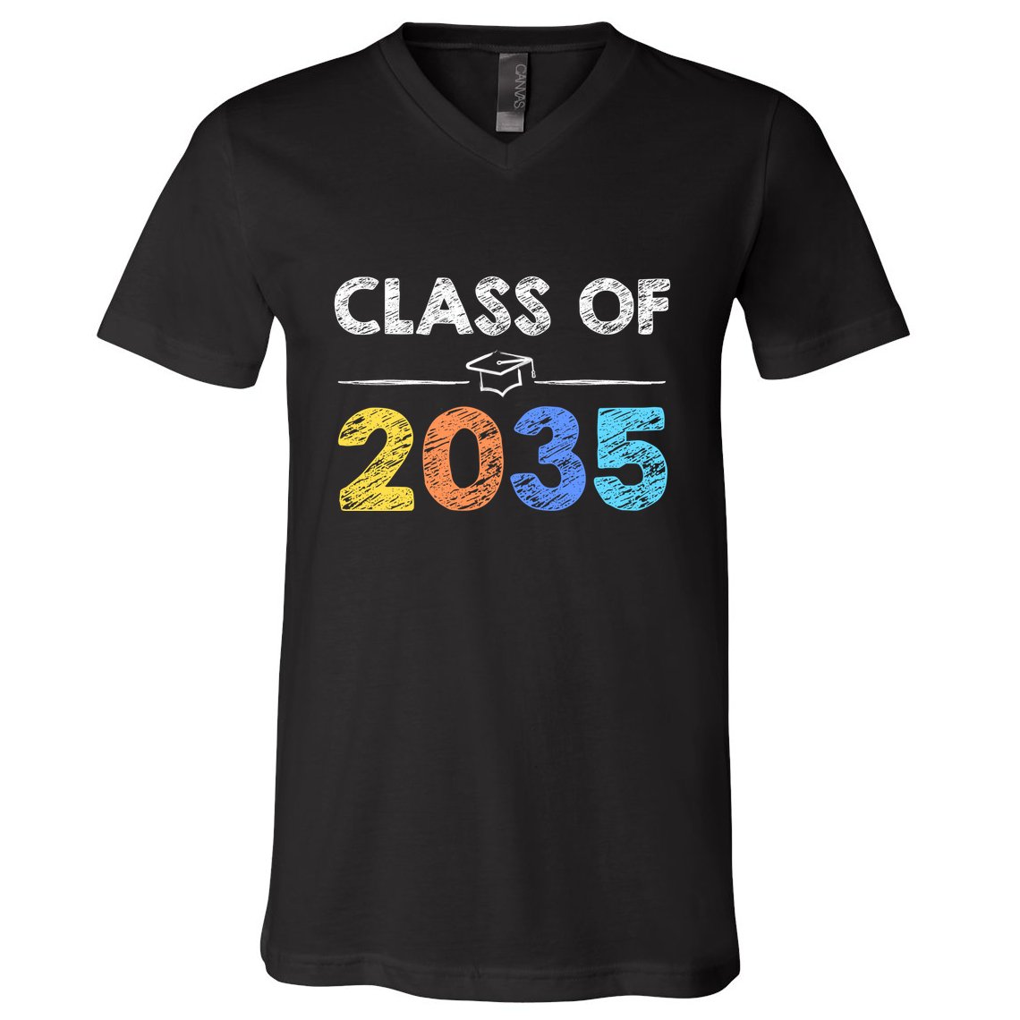 Class Of 2035 Future Graduate V-Neck T-Shirt