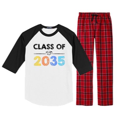 Class Of 2035 Future Graduate Raglan Sleeve Pajama Set