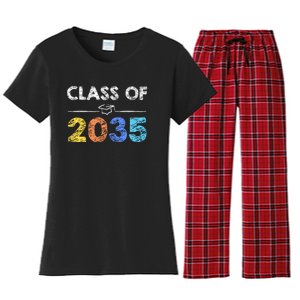 Class Of 2035 Future Graduate Women's Flannel Pajama Set