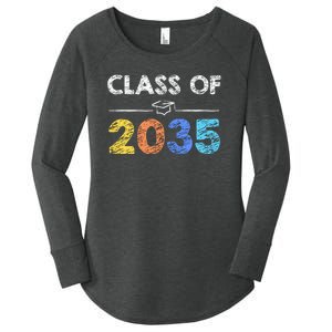 Class Of 2035 Future Graduate Women's Perfect Tri Tunic Long Sleeve Shirt