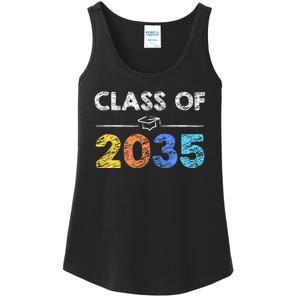 Class Of 2035 Future Graduate Ladies Essential Tank