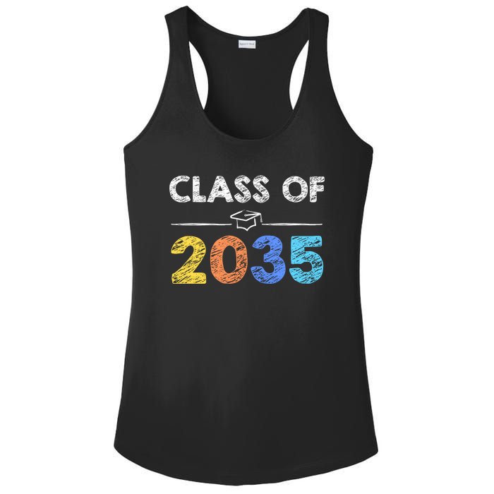 Class Of 2035 Future Graduate Ladies PosiCharge Competitor Racerback Tank