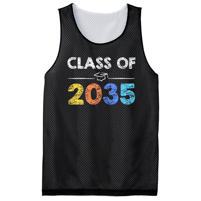 Class Of 2035 Future Graduate Mesh Reversible Basketball Jersey Tank