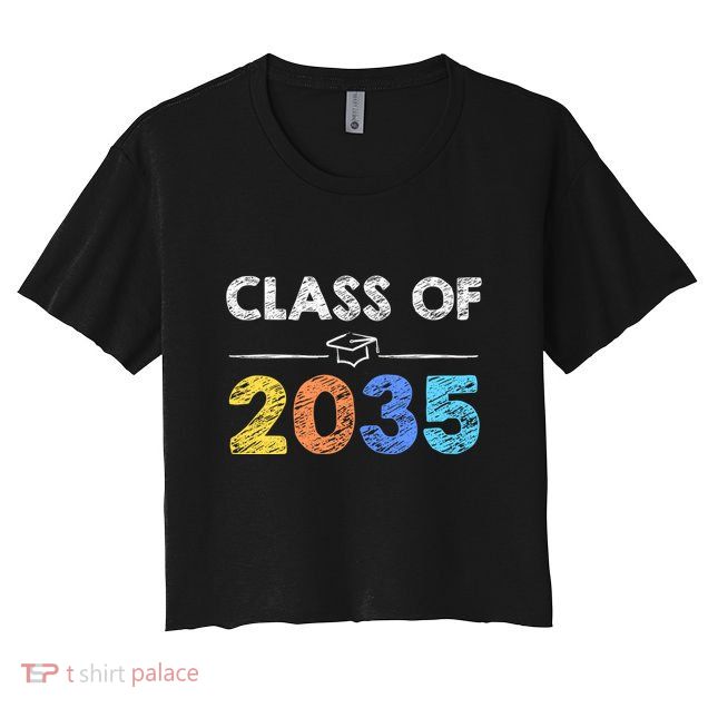 Class Of 2035 Future Graduate Crop Top