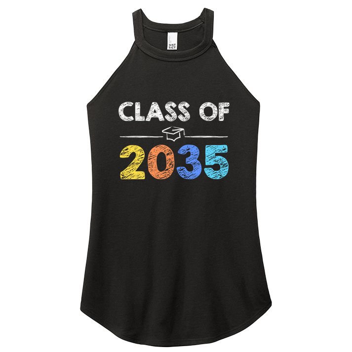 Class Of 2035 Future Graduate Women's Perfect Tri Rocker Tank