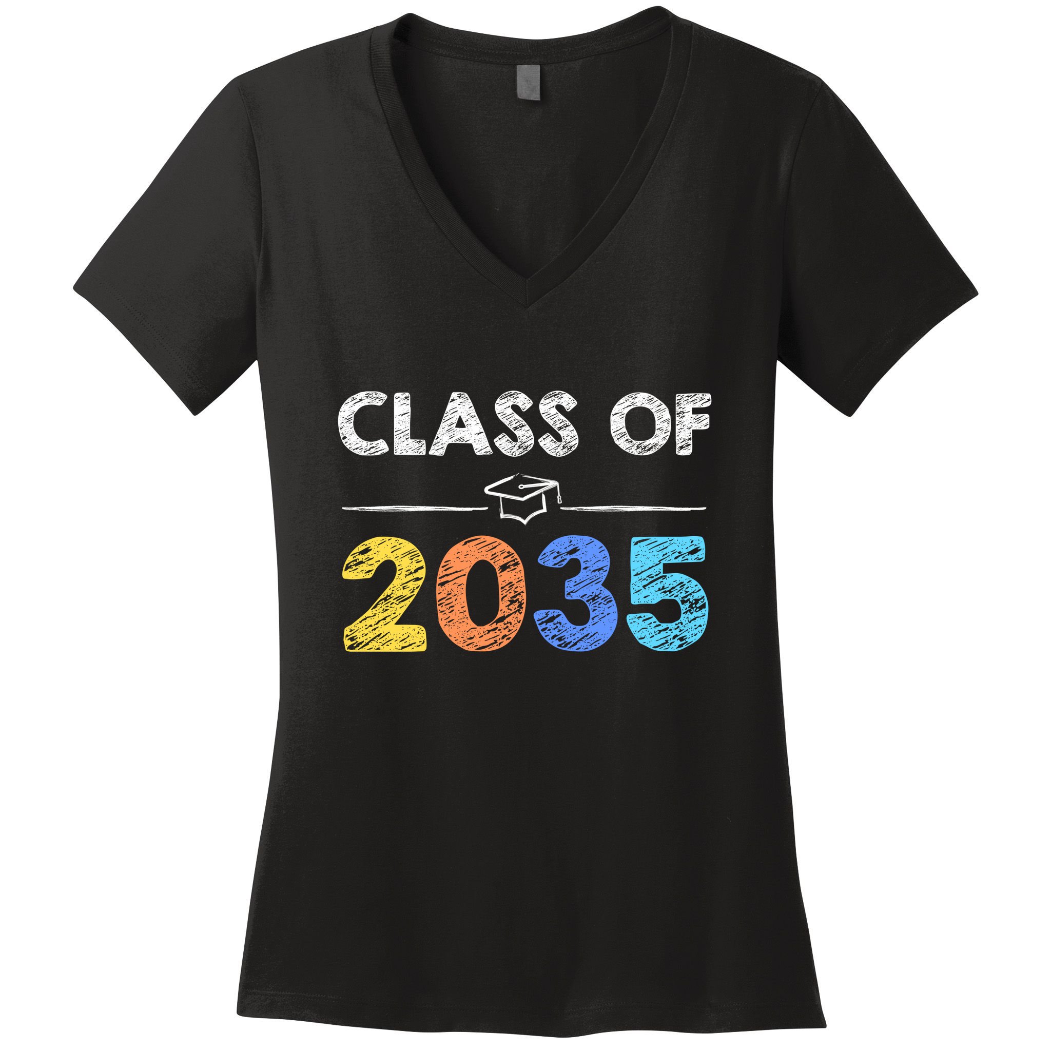 Class Of 2035 Future Graduate Women's V-Neck T-Shirt