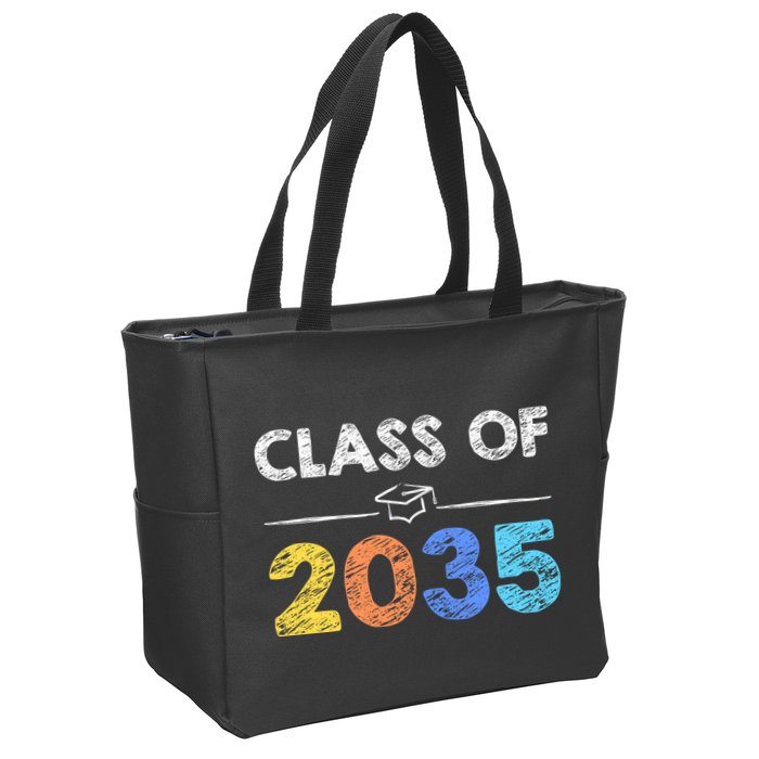Class Of 2035 Future Graduate Zip Tote Bag