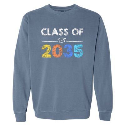 Class Of 2035 Future Graduate Garment-Dyed Sweatshirt