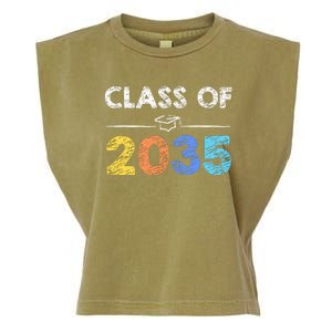 Class Of 2035 Future Graduate Garment-Dyed Women's Muscle Tee