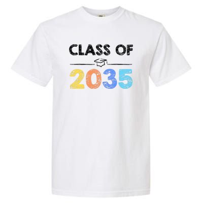 Class Of 2035 Future Graduate Garment-Dyed Heavyweight T-Shirt