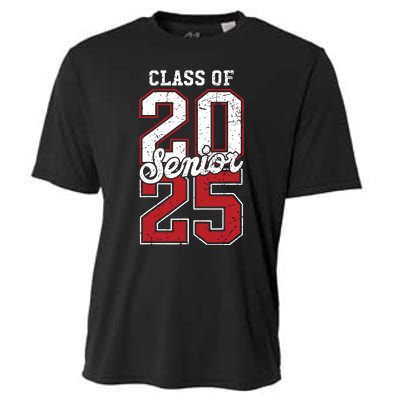 Class Of 2025 Senior 2025 Back To School 2025 Graduation 25 Cooling Performance Crew T-Shirt