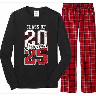 Class Of 2025 Senior 2025 Back To School 2025 Graduation 25 Long Sleeve Pajama Set