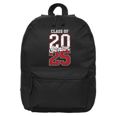 Class Of 2025 Senior 2025 Back To School 2025 Graduation 25 16 in Basic Backpack