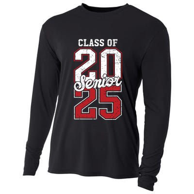 Class Of 2025 Senior 2025 Back To School 2025 Graduation 25 Cooling Performance Long Sleeve Crew