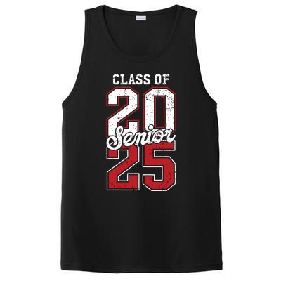 Class Of 2025 Senior 2025 Back To School 2025 Graduation 25 PosiCharge Competitor Tank