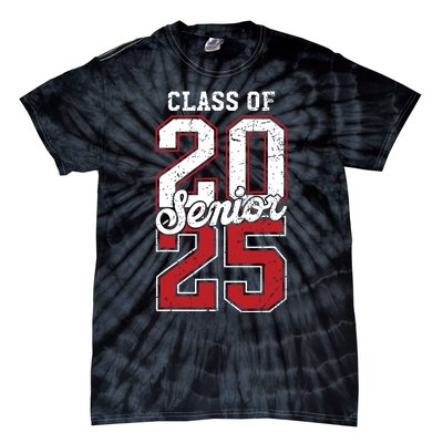 Class Of 2025 Senior 2025 Back To School 2025 Graduation 25 Tie-Dye T-Shirt