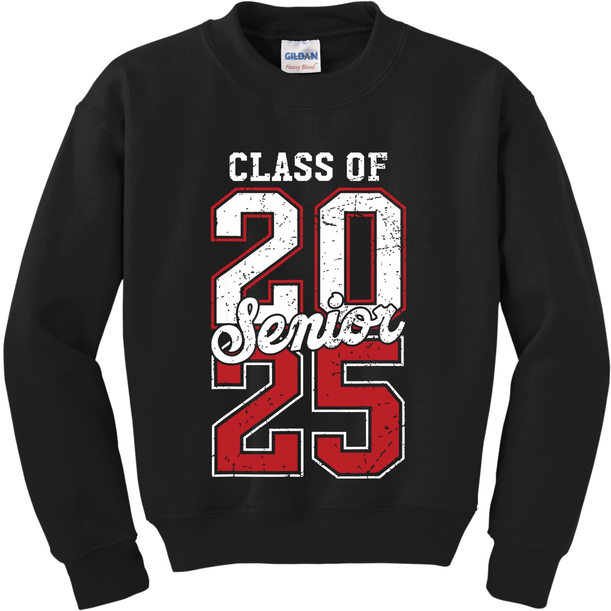 Class Of 2025 Senior 2025 Back To School 2025 Graduation 25 Kids Sweatshirt