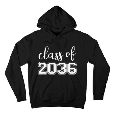 Class of 2036 Grow With Me First Day of School Hoodie