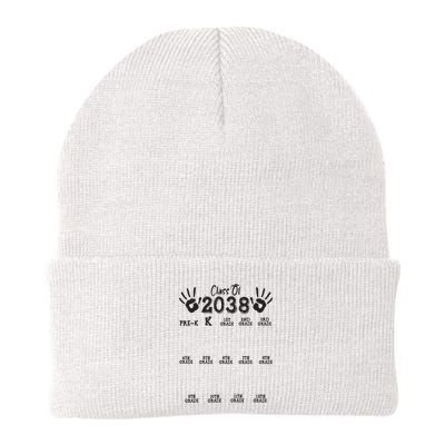 Class Of 2038 Grow With Me Handprint Pre K 12th Grade Beanie