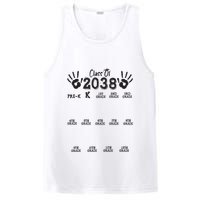 Class Of 2038 Grow With Me Handprint Pre K 12th Grade PosiCharge Competitor Tank