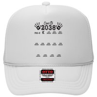 Class Of 2038 Grow With Me Handprint Pre K 12th Grade Trucker Hat
