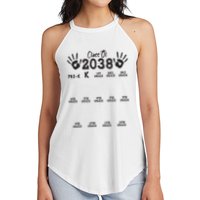 Class Of 2038 Grow With Me Handprint Pre K 12th Grade Women's Perfect Tri Rocker Tank