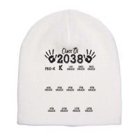 Class Of 2038 Grow With Me Handprint Pre K 12th Grade Short Acrylic Beanie
