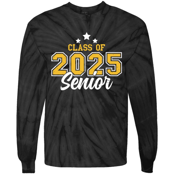 Class Of 2025 Senior Tie-Dye Long Sleeve Shirt