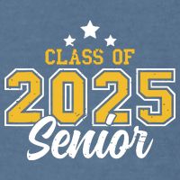 Class Of 2025 Senior Garment-Dyed Sweatshirt