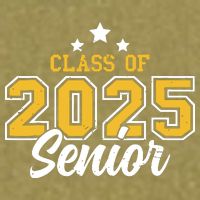 Class Of 2025 Senior Garment-Dyed Women's Muscle Tee