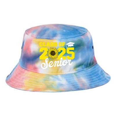 Class Of 2025 Senior 2025 Sunflower Back To School 2025 Girl Tie Dye Newport Bucket Hat