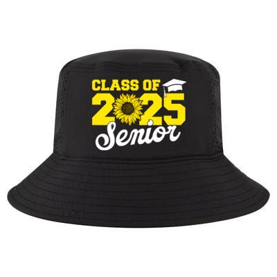 Class Of 2025 Senior 2025 Sunflower Back To School 2025 Girl Cool Comfort Performance Bucket Hat