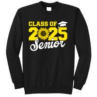 Class Of 2025 Senior 2025 Sunflower Back To School 2025 Girl Sweatshirt