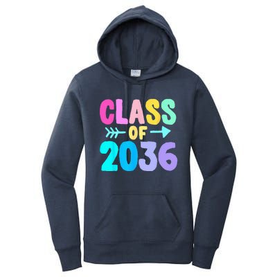 Class Of 2036 Graduation Grow With Me Women's Pullover Hoodie