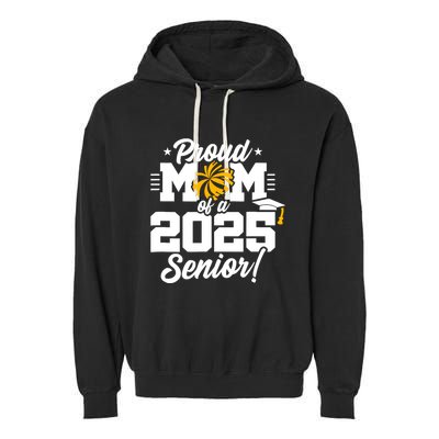 Class Of 2025 Senior Year Cheer Mom Senior 2025 Garment-Dyed Fleece Hoodie