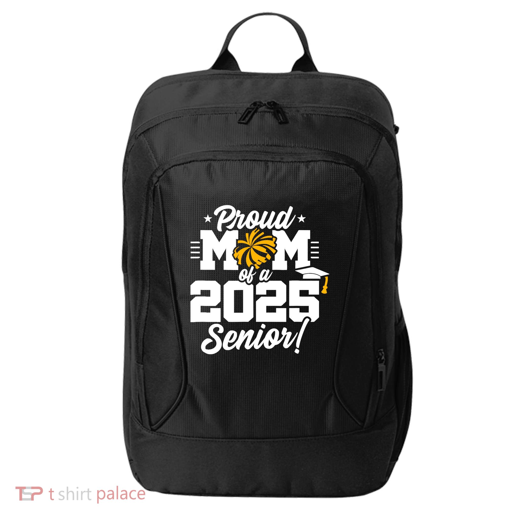 Class Of 2025 Senior Year Cheer Mom Senior 2025 City Backpack