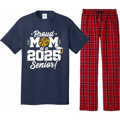 Class Of 2025 Senior Year Cheer Mom Senior 2025 Pajama Set