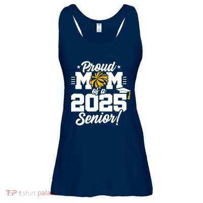 Class Of 2025 Senior Year Cheer Mom Senior 2025 Ladies Essential Flowy Tank