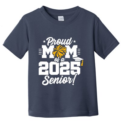 Class Of 2025 Senior Year Cheer Mom Senior 2025 Toddler T-Shirt