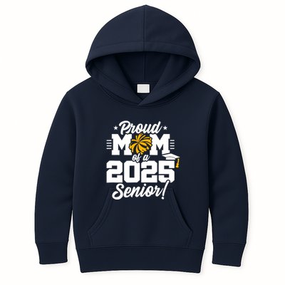 Class Of 2025 Senior Year Cheer Mom Senior 2025 Kids Hoodie