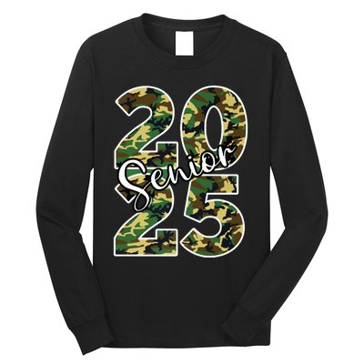 Class Of 2025 Camo Senior Long Sleeve Shirt