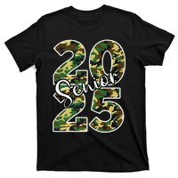 Class Of 2025 Camo Senior T-Shirt